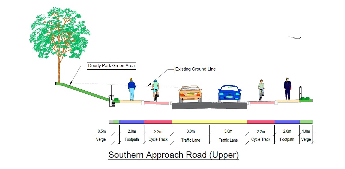 Southern Approach Road (Upper) 